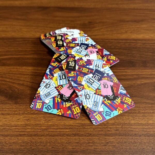 Messi Career Tribute Luxury Playing Cards - Image 3