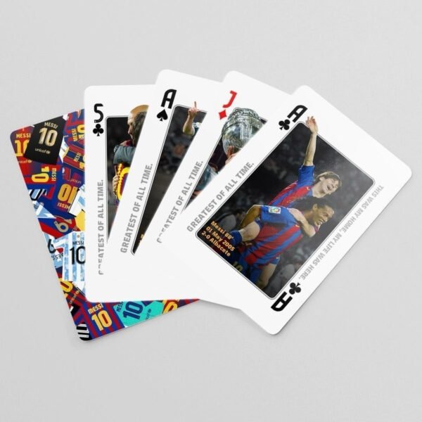 Messi Career Tribute Luxury Playing Cards - Image 14