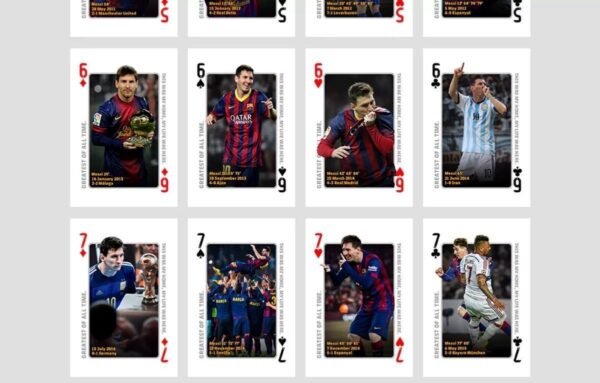 Messi Career Tribute Luxury Playing Cards - Image 9