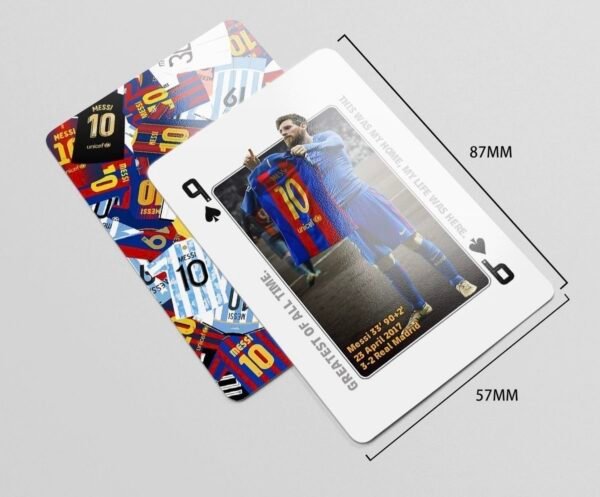Messi Career Tribute Luxury Playing Cards - Image 6