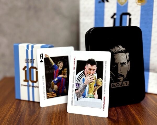 Messi Career Tribute Luxury Playing Cards