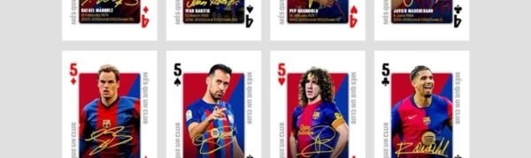 Barcelona Legends Commemorative Playing Cards - Image 7