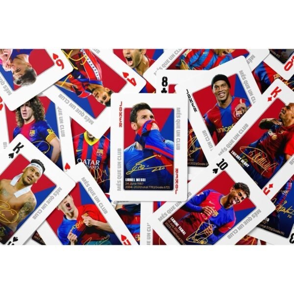 Barcelona Legends Commemorative Playing Cards - Image 4