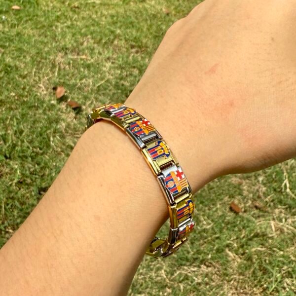Barcelona Messi No. 10 Bracelet - Image 6
