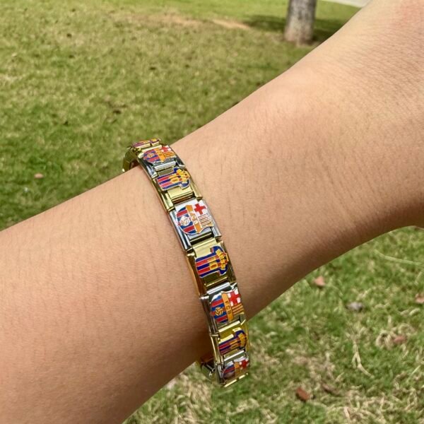 Barcelona Messi No. 10 Bracelet - Image 4
